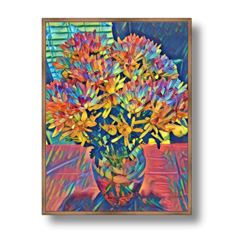 Freya's Flowers Digital Art