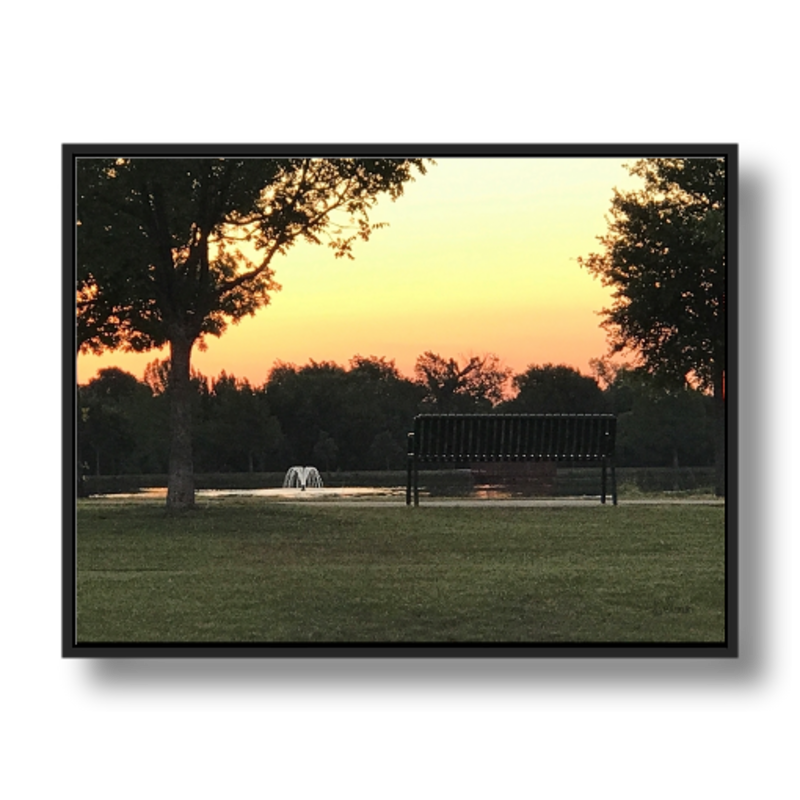 Lovers Bench Fine Art