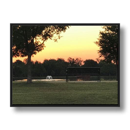 Lovers Bench Fine Art